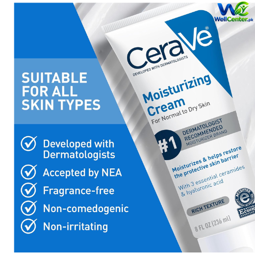 CeraVe Moisturizing Cream, Face &amp; Body Moisturizer thumbnail 2