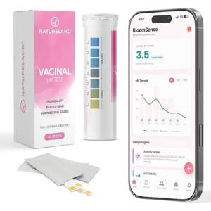 NATURELAND Vaginal pH Test Strips (40 Count)